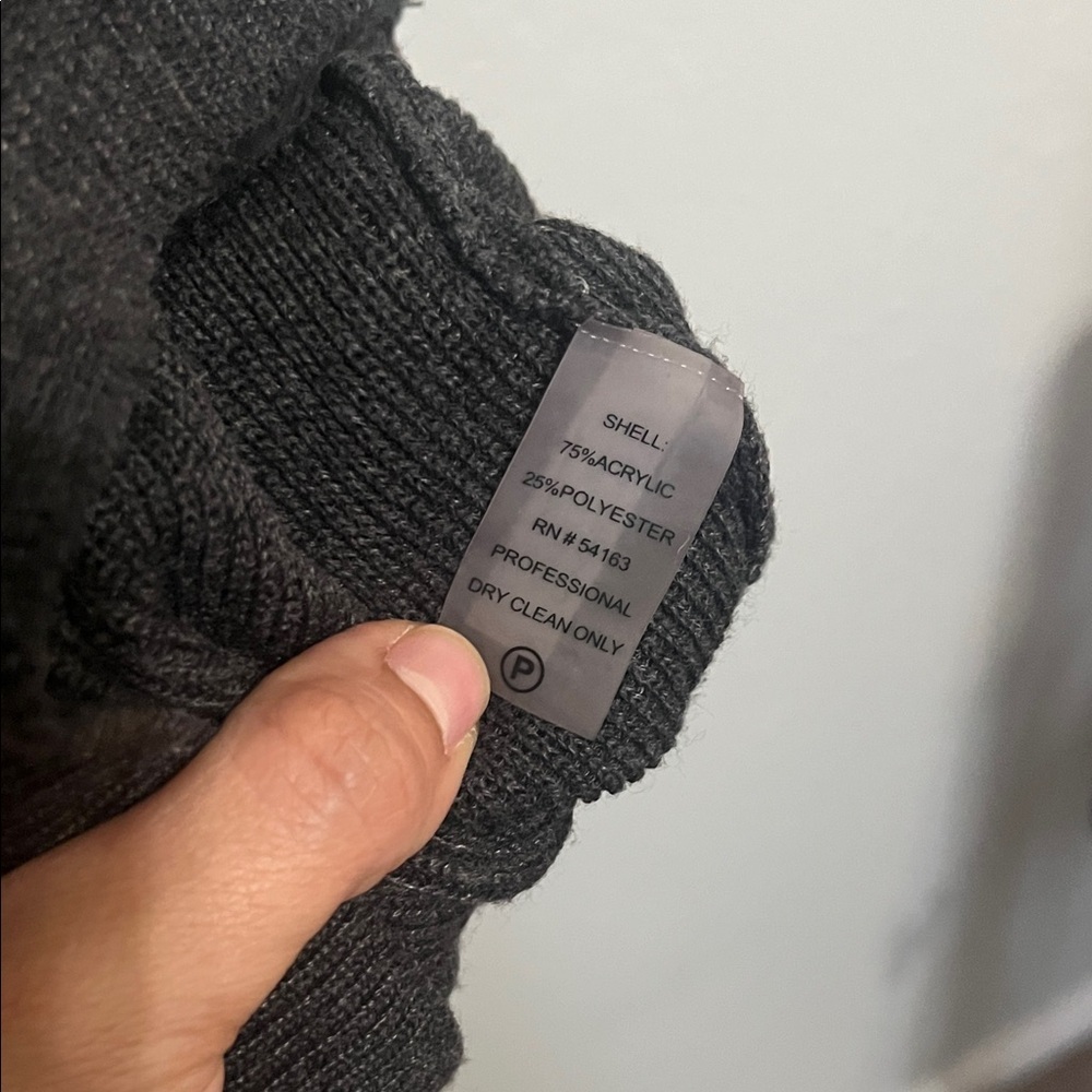 Calvin Klein Charcoal Mini Dress - Picture 5 of 6